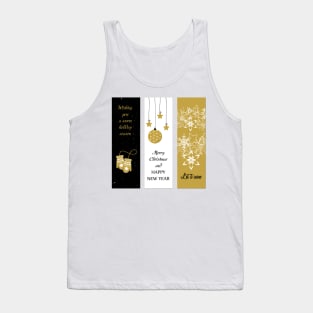 Christmas banner 4 Tank Top